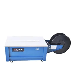 Economic Type 60 x 15 mm Semi Automatic Strapping Machine Low Table
